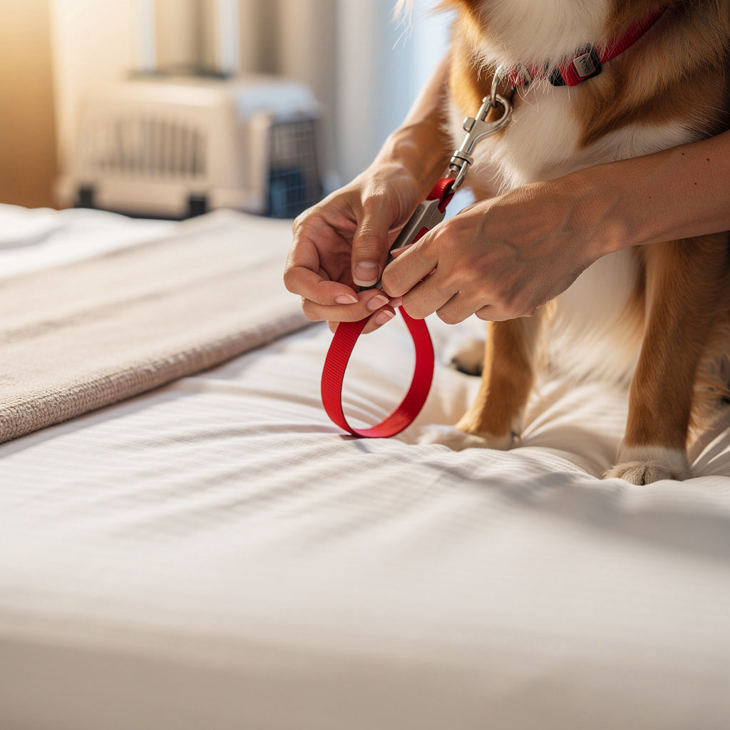 LA PLAYA INN welcomes your pet in our Santa Barbara hotel rooms near Point Castillo